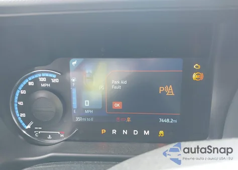 2024 Ford Bronco Big Bend z USA, uszkodzony, nr VIN 1FMDE7BH6RLB22321